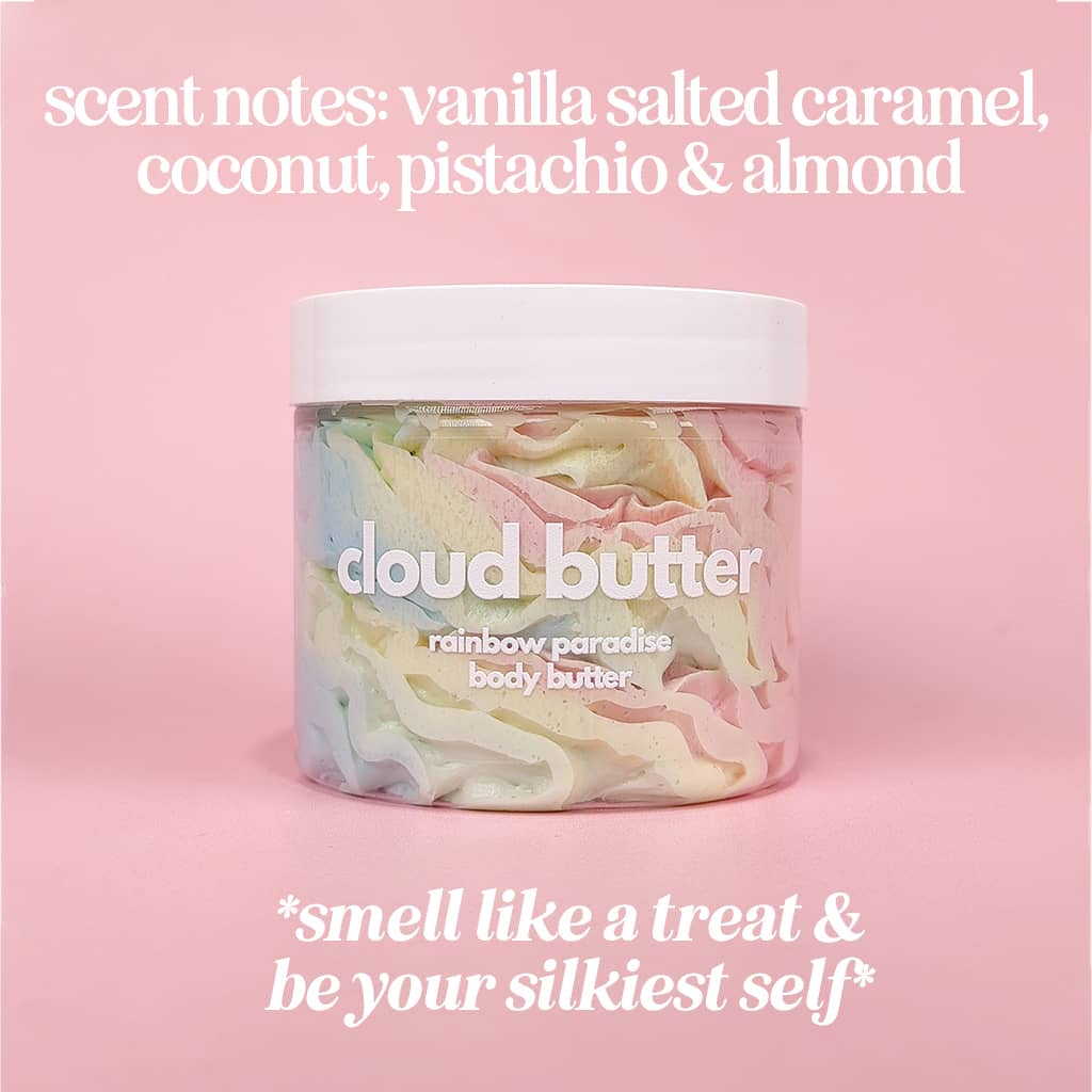 rainbow cloud butter
