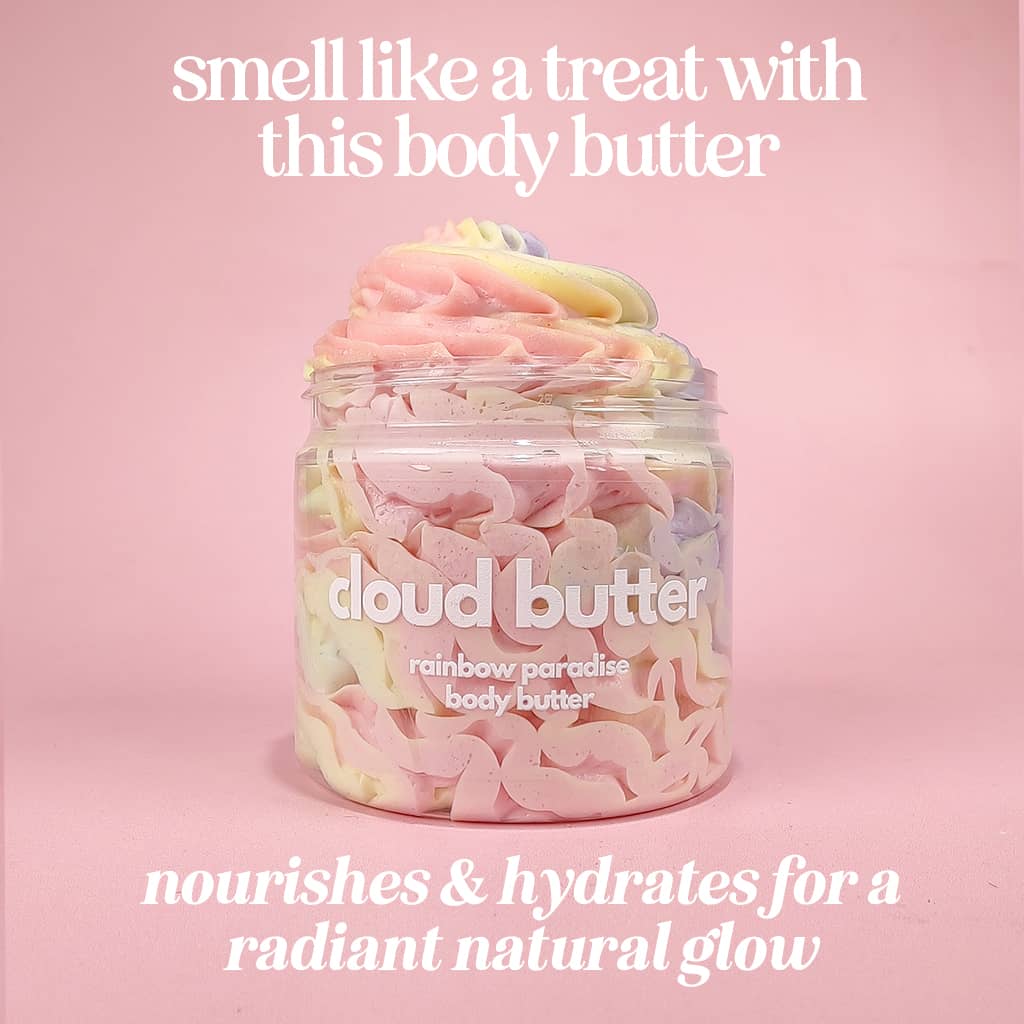 rainbow cloud butter